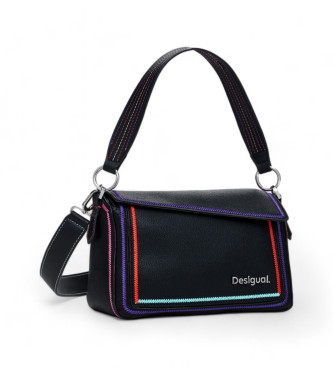 Desigual para mujer. 24WAXPAI Bolso Cleo Phuket negro (OSFA), Casual, Poliuretano, Desigual outlet 2024.