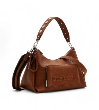 Desigual para mujer. 24WAXP97 Bolso Half Mayari marrón (OSFA), Casual, Poliuretano, Desigual outlet 2024.