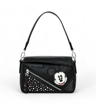 Desigual para mujer. 24WAXP71 Bolso Mickey Studstyle negro (OSFA), Casual, Poliuretano, Desigual outlet 2024.