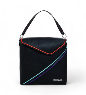 Desigual para mujer. 24WAKP14 Mochila Back Cleo negro (OSFA), Casual, Poliuretano, Desigual outlet 2024.