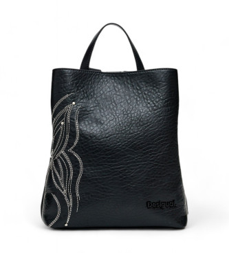 Desigual para mujer. 24WAKP34 Mochila S mariposa negro (OSFA), Casual, Poliuretano, Desigual outlet 2024.