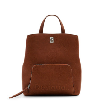 Desigual para mujer. 24SAKP03 Mochila Sumy Mini marrón (OSFA), Casual, Poliuretano, Desigual outlet 2024.