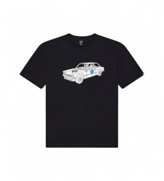 Deus Ex Machina para homem. DMF251364A T-shirt 323 Rallyeye preto (S), Casual, Algodão, Manga curta