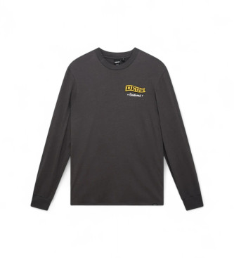 Deus Ex Machina para hombre. DMF258307 Camiseta Momento Ls gris (M), Casual, Algodón, Manga larga