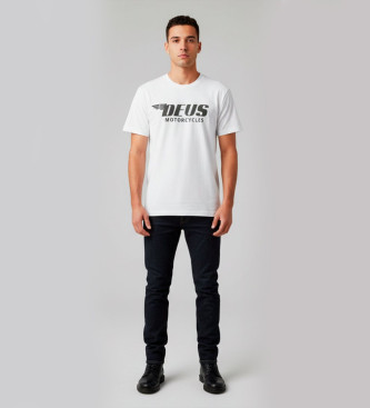 Deus Ex Machina para hombre. DMF251281A Camiseta Palermo blanco (XL), Casual, Algodón, Manga corta