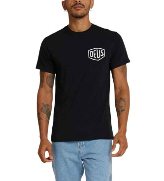 Deus Ex Machina para hombre. T_DMW41808C Camiseta Venice Address negro (S), Casual, Algodón, Manga corta