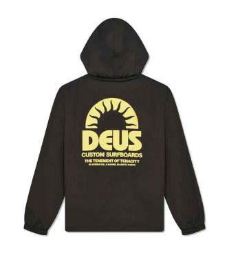 Deus Ex Machina para hombre. DMF256551 Chaqueta Offshore Windstopper negro (S), Casual