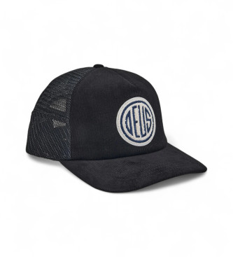 Deus Ex Machina para hombre. DMF257538 Gorra Pill Cord Trucker negro (OSFA), Casual, Algodón