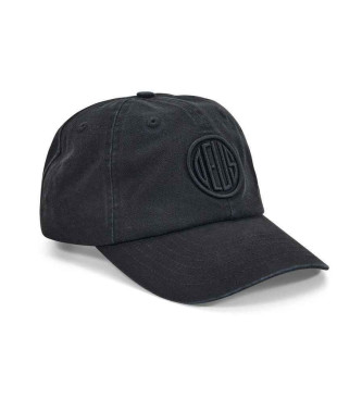 Deus Ex Machina para hombre. D261MHA174 Gorra Pill Logo Dad negro (OSFA), Casual, Algodón