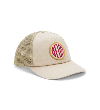 Deus Ex Machina para hombre. D261MHA332 Gorra Pill Trucker beige (OSFA), Casual, Algodón