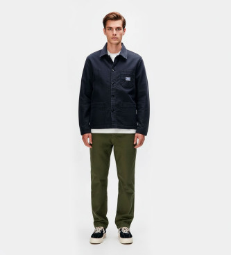 Deus Ex Machina para hombre. DMF255418 Chaqueta Speedshop Chore negro (L), Casual, Algodón