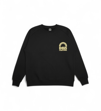 Deus Ex Machina para hombre. DMP258208 Sudadera Melodies negro (L), Casual, Algodón