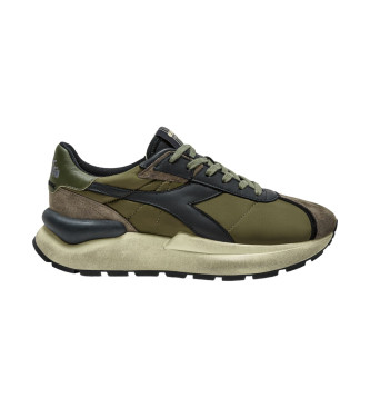 Diadora unisex. 201180469 Zapatillas de Piel Mercury Elite verde (43), 3 a 5cm, Cordones, Casual, Diadora outlet 2024.