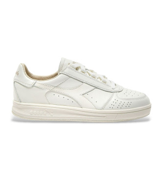 Diadora unisex. 201181586 Zapatillas B.Elite '84 Italia blanco (42), Piel, Plano, Cordones, Casual