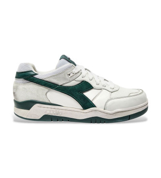 Diadora para hombre. 201182032 Zapatillas de Piel B.560 Used blanco (44), Plano, Cordones, Casual