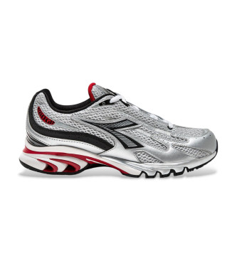 Diadora para hombre. 501177986 Zapatillas Mythos Propulsion 280 plateado (43), Plata, Plano, Cordones, Casual