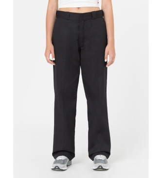 Dickies para mujer. DK0A4XK6BLK1 Pantalón 874 Work negro (32), Casual, Poliéster Reciclado, Sostenible