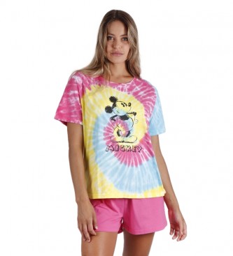 Disney para mujer. Pijama Mickey, Rainbow multicolor Disney