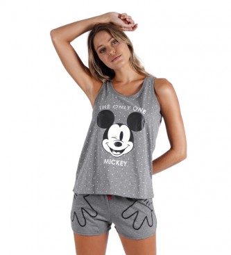 Disney para mujer. Pijama Mickey gris Disney