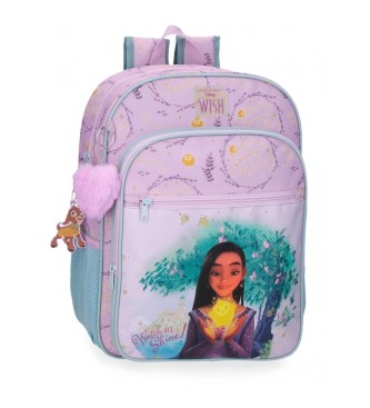 Disney. Veja-nos brilhar Mochila escolar cor-de-rosa de 38 cm