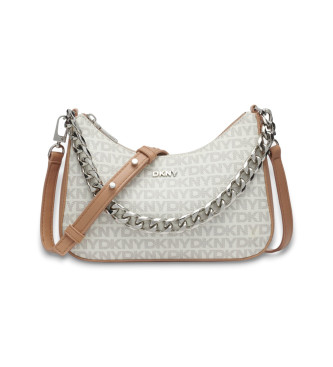 Dkny Für Damen. R52E5I10 Jenna Demi Tasche Weiß (Osfa), Lässig, Party, Synthetisch