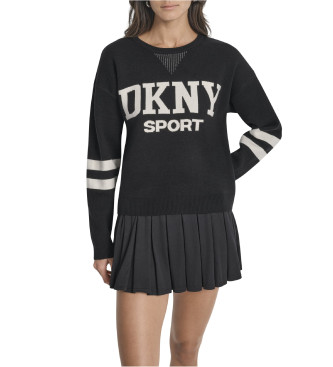 Dkny Para Mujer. DP5R0749 Jersey Stripe Negro (Xs), Casual, PoliéSter-image