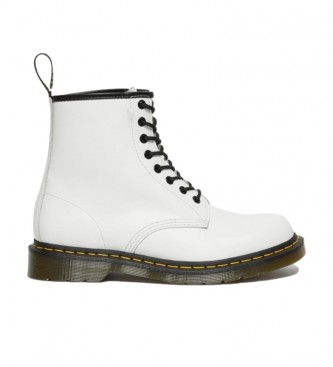 Dr Martens para mujer. Botas de piel 1460 blanco Dr Martens