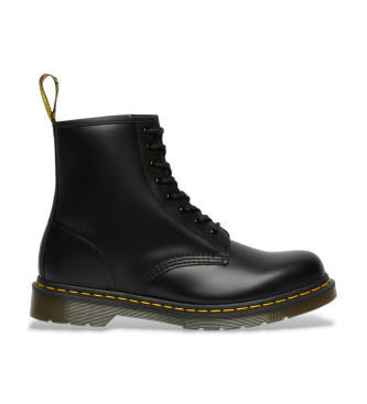 Dr Martens unisex. 11822006 Botas de piel 1460 smooth negro (37), Plano, Cordones, Casual
