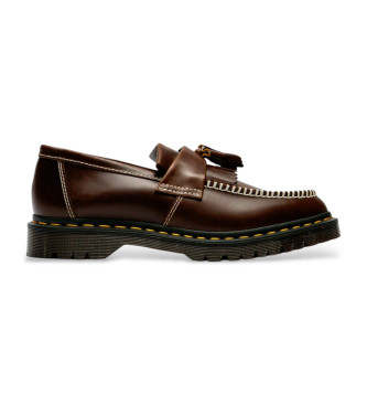Dr Martens unisex. 42849200 Mocasines Adrian Ben Orleans marrón (41), Piel, Plano, Ninguno, Casual