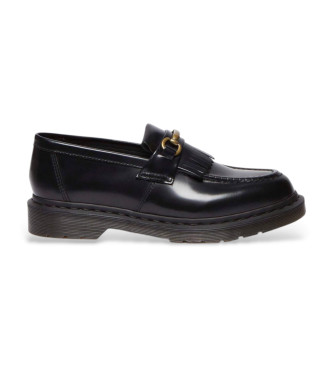 Dr Martens unisex. 32102001 Mocasines de Piel Adrian Smooth negro (41), Plano, 1 a 3cm, Ninguno, Casual, Fiesta, Clásico