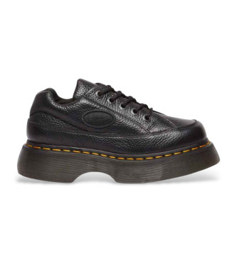 Dr Martens unisex. 41060001 Mocasines de piel Buzz 5i negro (41), Plano, Cordones, Casual