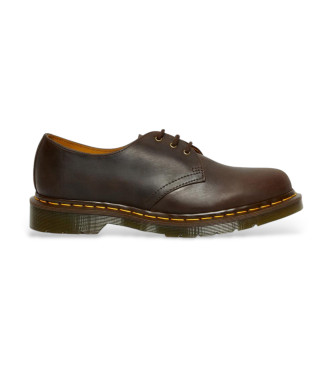 Dr Martens para hombre. 11838201 Zapatos de Piel 1461 Crazy Horse marrón (40), Plano, Cordones, Casual