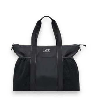 EA7 para mujer. 7W001196_AF22279 Bolsa de gran capacidad negro (OSFA), Casual, Poliéster