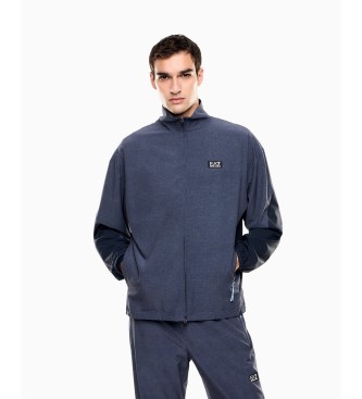 EA7 para hombre. 7M001561_AF13392 Chaqueta Armani Blue Sport marino (3XL), Casual, Elastano