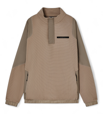 EA7 para hombre. 7M001592_AF20822 Sudadera Athletic Mix gris (S), Casual, Deportivo, Sportswear, Multideporte, Poliéster