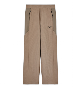 EA7 para hombre. 7M001593_AF20822 Pantalones Athletic Mix Beige (L), Casual, Deportivo, Sportswear, Multideporte, Poliéster