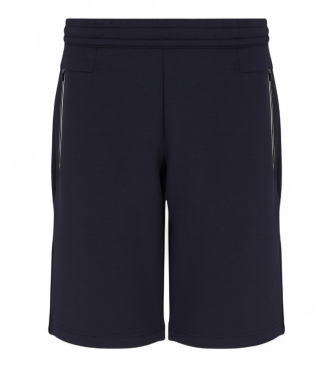 EA7 para hombre. 8NPS08_PJ4EZ Short modern fit marino (XL), Casual, Poliéster