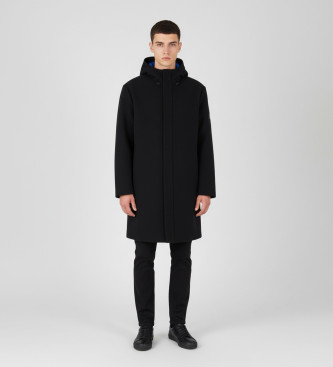 EA7 para hombre. 7M000692_AF15957 Parka Tech negro (L), Casual, Poliéster