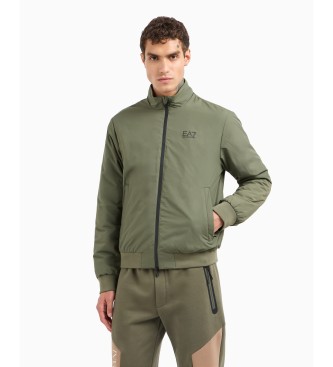 EA7 para hombre. 8NPB20_PNFZZ Chaqueta Bomber Modern Fit verde (5XL), Casual, Poliamida