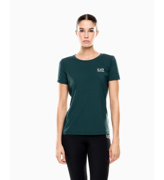 EA7 para mujer. 7W000795_AF18476 Camiseta Dynamic Athlete Vigor7 verde (L), Casual, Deportivo, Multideporte, Poliéster, Manga corta