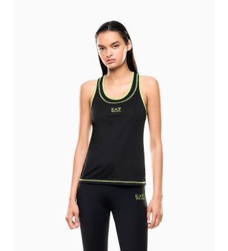 EA7 para mujer. 7W000794_AF15723 Camiseta Ventus7 negro (M), Deportivo, Multideporte, Poliéster, Sin mangas / Tirantes