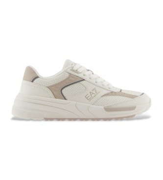EA7 unisex. 7X000360_AF19082 Zapatillas Carter beige (41 1/3), Plano, Cordones, Casual