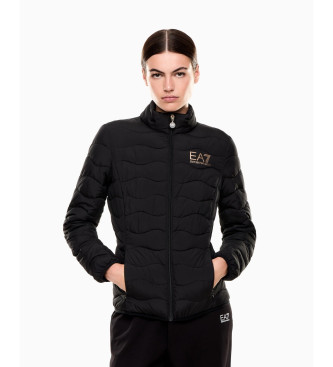 EA7 para mujer. 8NTB21_TNF8Z Chaqueta Acolchada plegable Core Lady negro (S), Casual, Poliéster