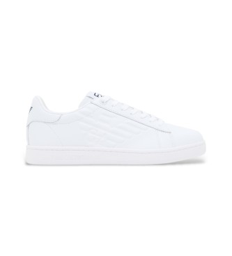 EA7 unisex. 7X000331_AF10848 Zapatillas Classic Cc blanco (40 2/3), Piel, Plano, Cordones, Casual