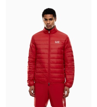 EA7 para hombre. 8NPB23_PNGPZ Chaqueta Core Identity Rojo (4XL), Casual, Deportivo, Poliamida