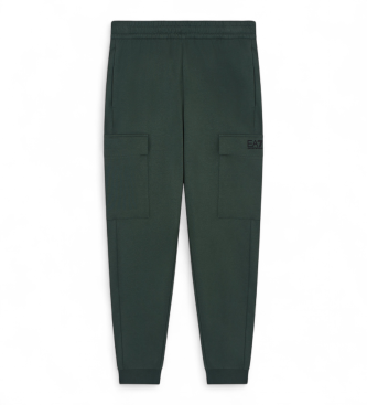EA7 para hombre. 8NPP67_PJVRZ Pantalones Core Identity Verde (XXL), Casual, Deportivo, Algodón, Sportswear, Multideporte