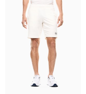 EA7 para hombre. 8NPS65_PJVRZ Shorts Core Identity blanco (M), Casual, Algodón