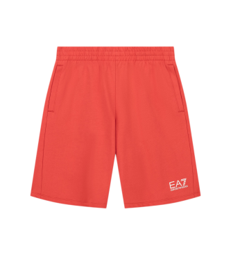 Ea7 Menino Vermelho Para 7B000026_af10380 Bermudas De Felpo Vermelhas (14Años= 164Cm), Casual, Esportivo, Algodão, Moda Infantil