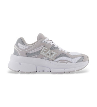 EA7 unisex. X8X237_XK425 Zapatillas Crave beige (36 2/3), Plano, Cordones, Casual, Deportivo