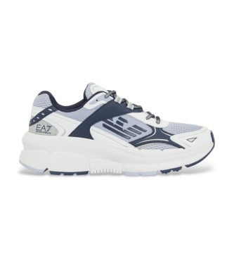 EA7 unisex. 7X000663_AF23619 Träningsskor Crave Monogram New vit (44), Karta, Nyckelband, Casual, Deportivo, Nät